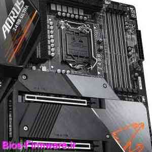 دانلود فایل آپدیت بایوس ، فریمور مادربرد گیگابایت Gigabyte Z490 AORUS ULTRA rev.1.x Bios firmware